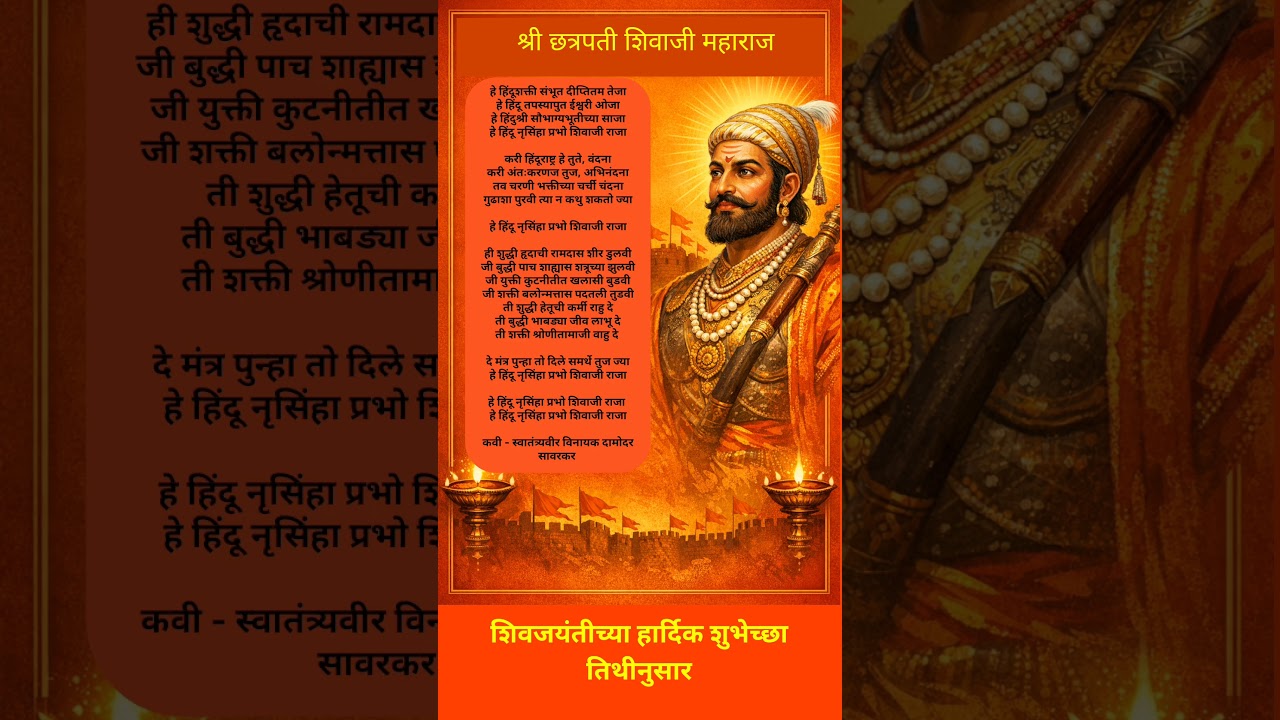 Read more about the article श्री छत्रपती शिवाजी महाराजांच्या जयंतीनिमित्त अभिवादन
