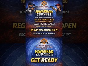 Read more about the article Air rifle competition| Savarkar Cup 2026