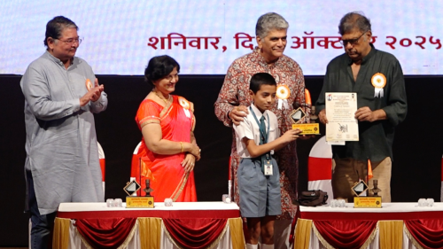 स्वातंत्र्यवीर सावरकर आंतरशालेय स्पर्धा पारितोषिक वितरण